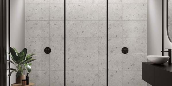 White Terrazzo Tile 600 X 600
